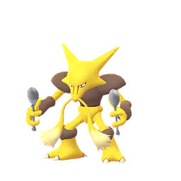 Sprite de Alakazam en Pokémon Go