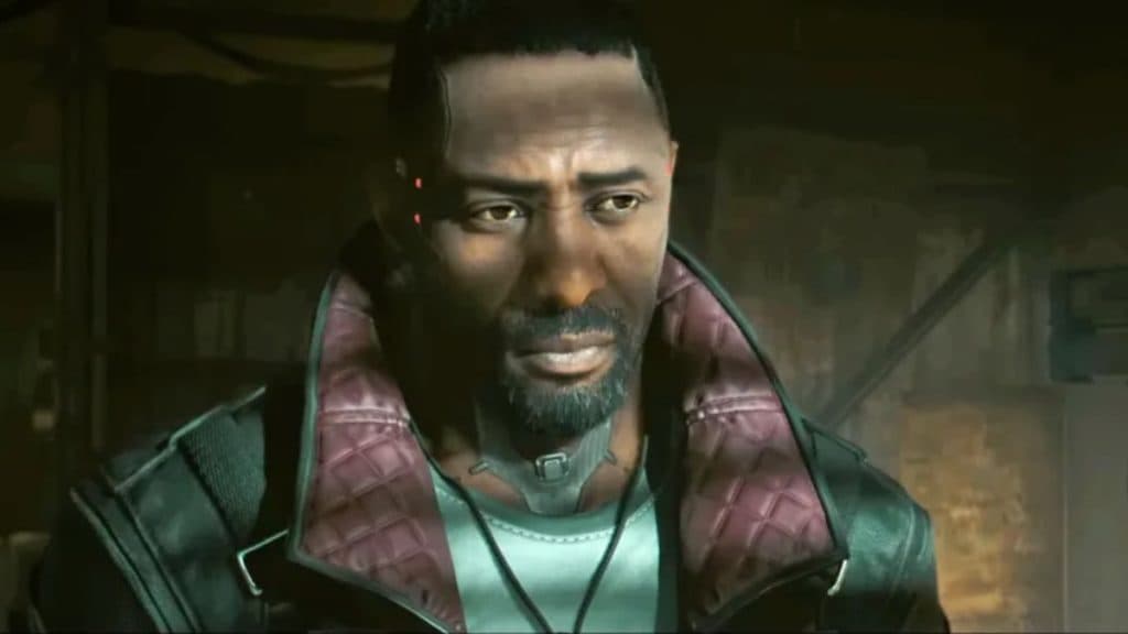 Solomon Reed de Idris Elba en Cyberpunk 2077 Phantom Liberty