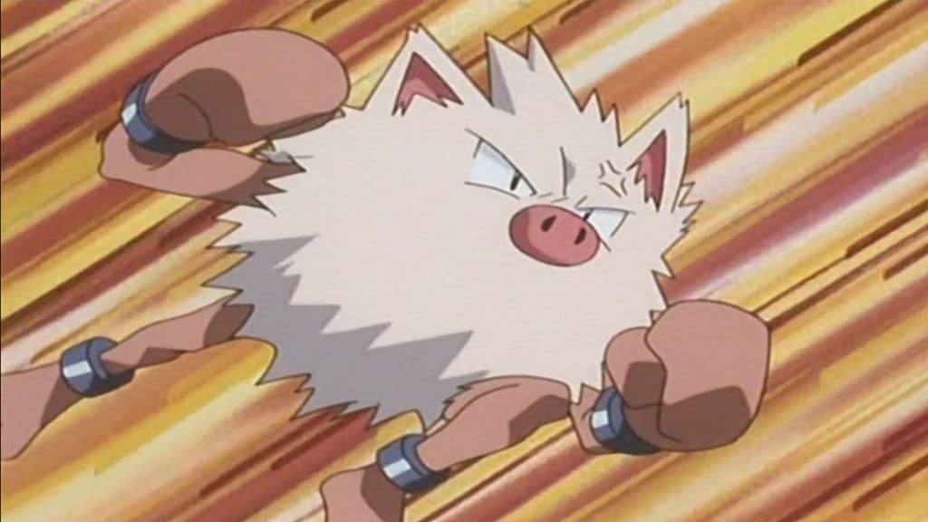 pokemon go hora de atención especie mankey evolución primeape en el anime