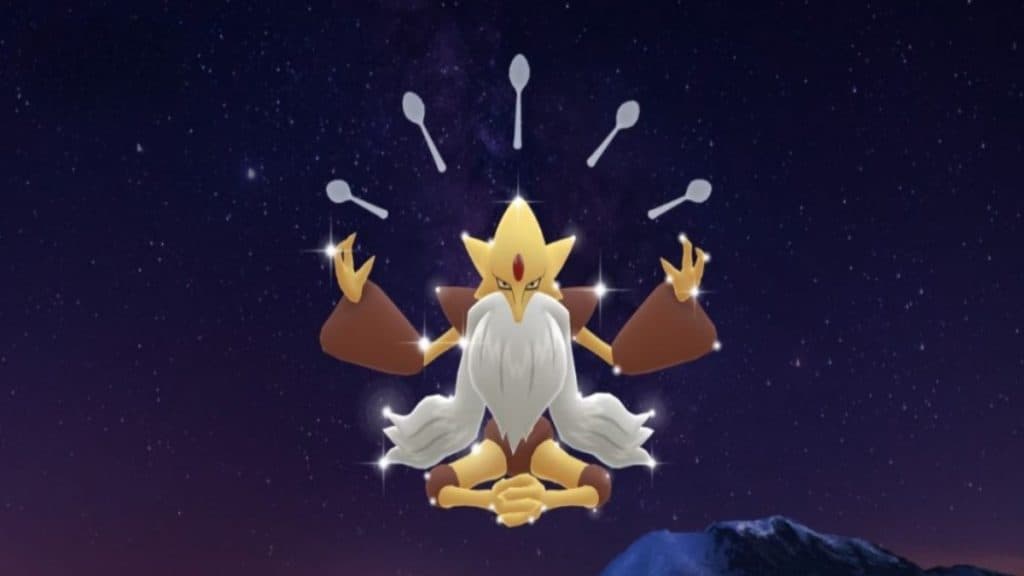 pokemon go psíquico especie espectacular mega imagen promocional alakazam