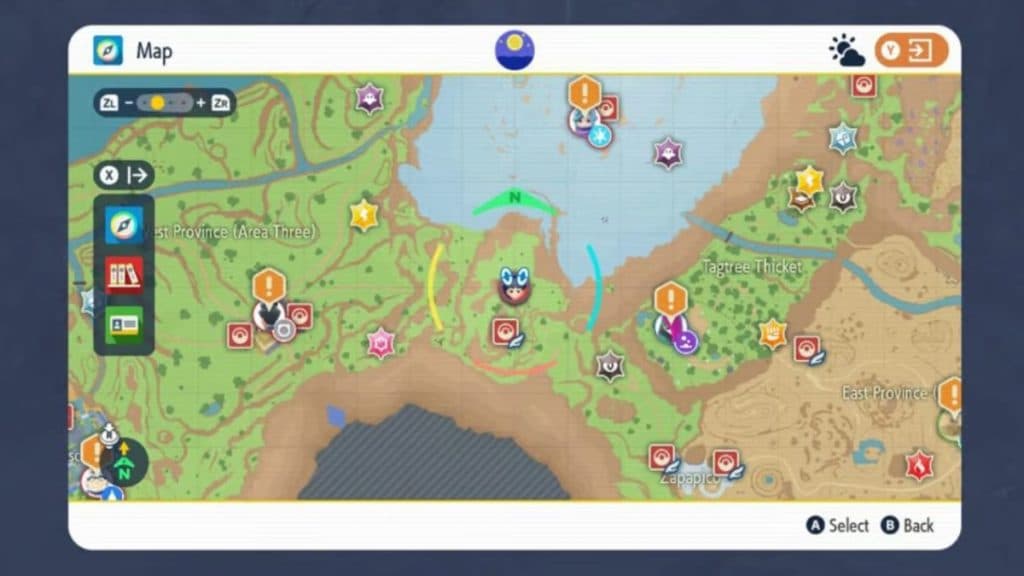 pokemon escarlata y violeta paldea mapa ubicación de piedra de hielo