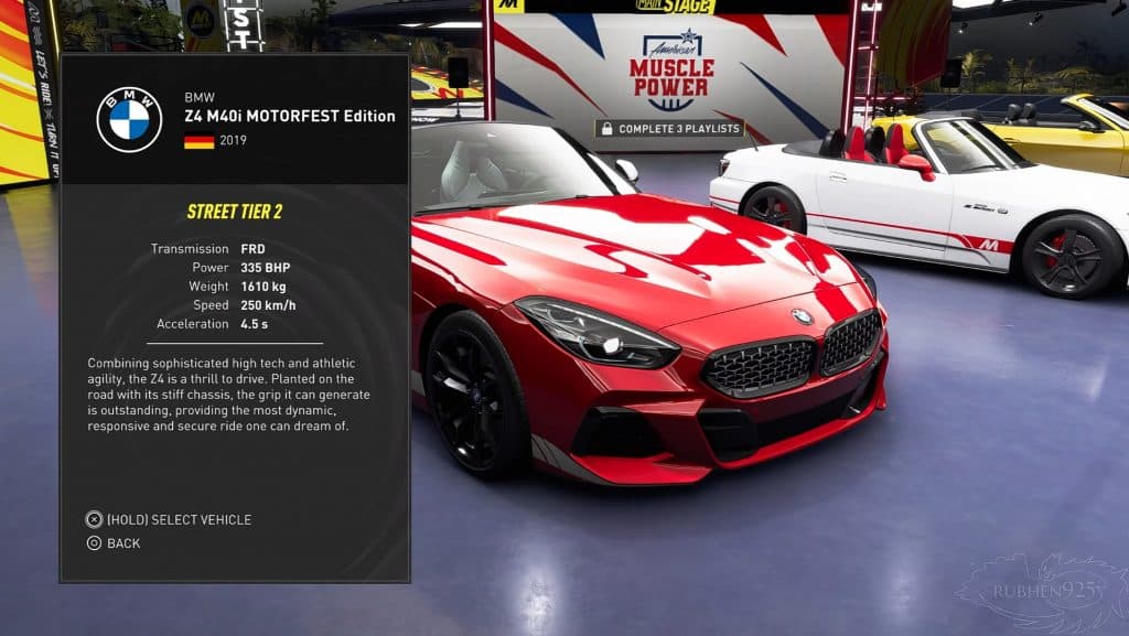 Rojo 2019 BMW Z4 M40i Edición Motorfest