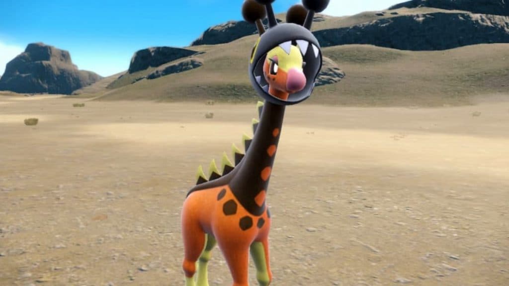 pokemon ir hora de atención especies girafarig evolución farigiraf