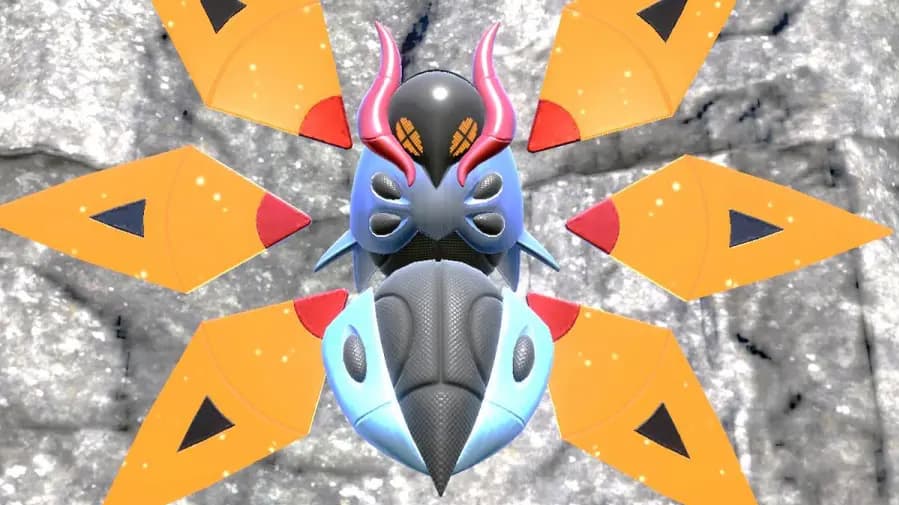 Polilla de Hierro en Pokémon S&V