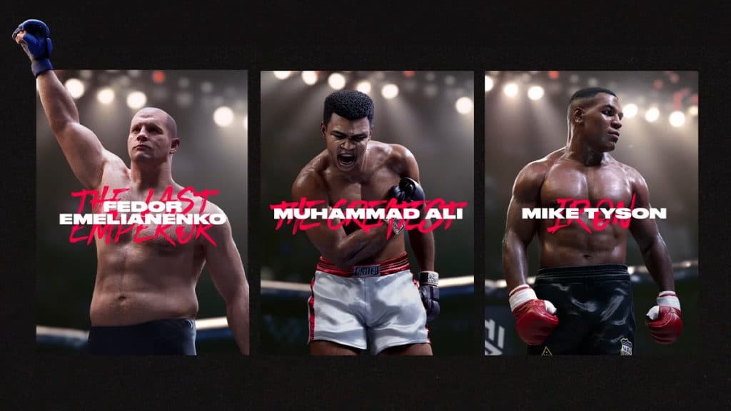 Muhammad Ali, Mike Tyson y Emelianenko en UFC 5