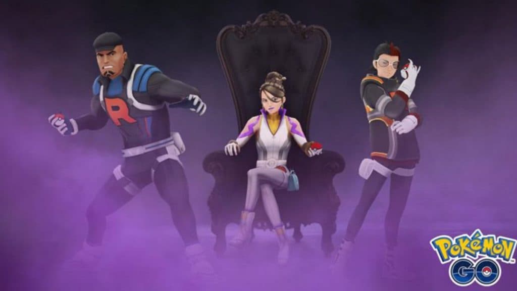 Imagen promocional de Pokémon Team Go Rocket Leaders