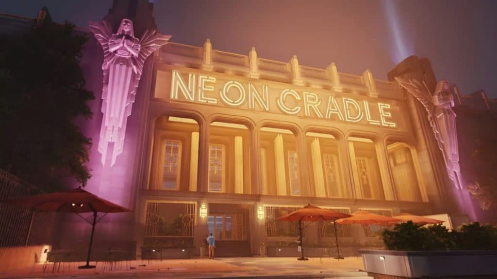 La discoteca Neon Cradle en Payday 3.