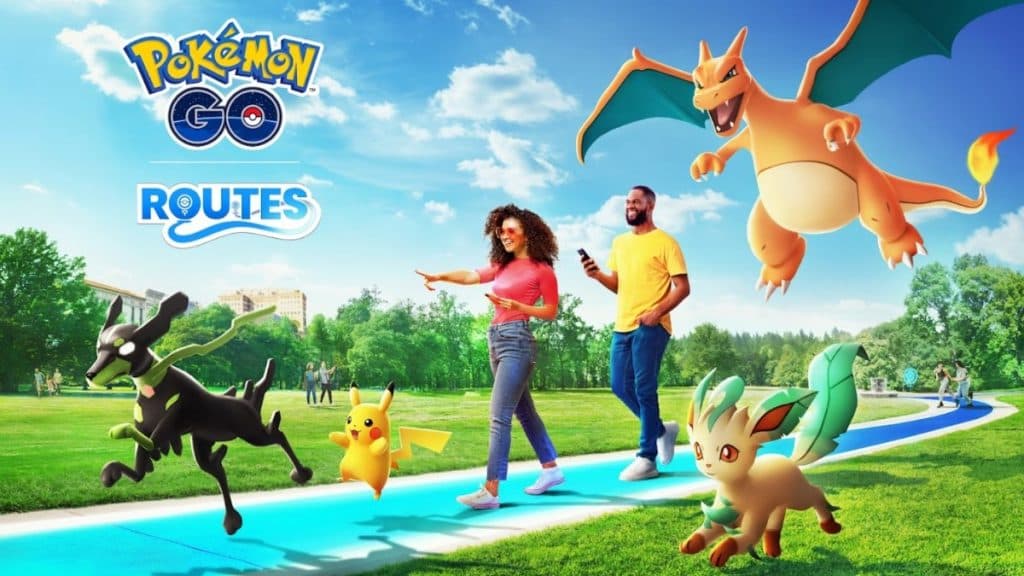 Pokémon salir a jugar rutas de eventos cuentan con imagen promocional