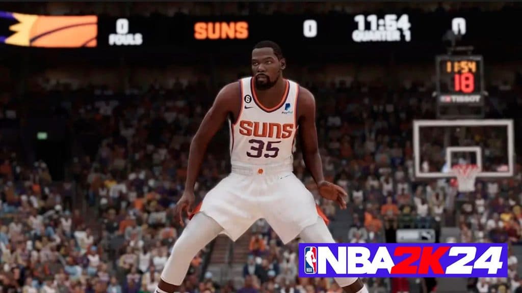 Kevin Durant en NBA 2K24