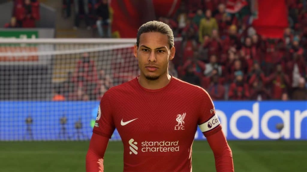 Van Dijk en EA Sports FC