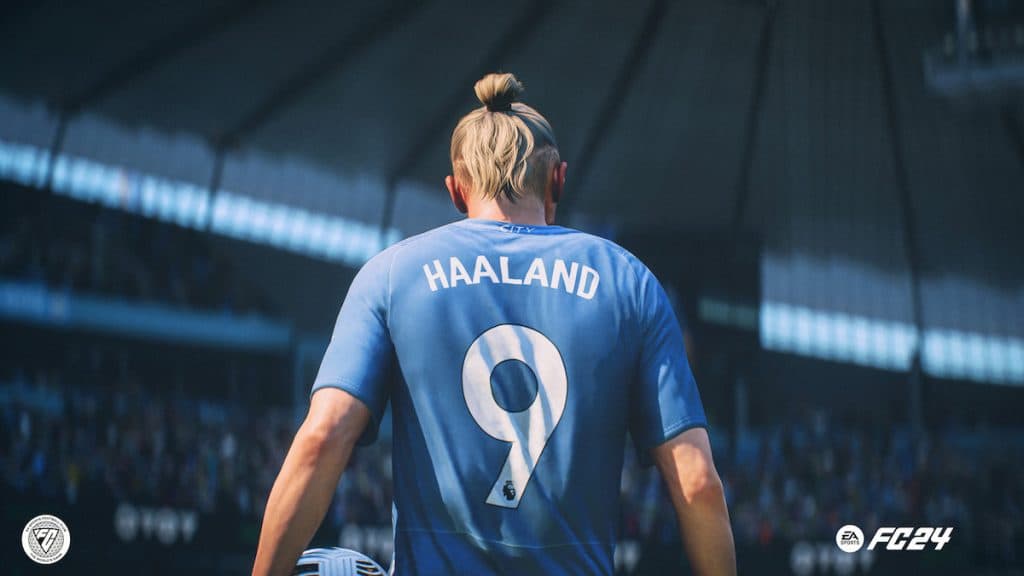 Erling Haaland en EA FC 24