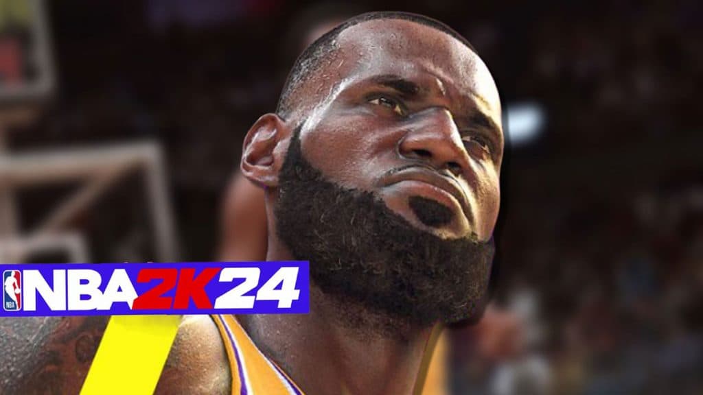 LeBron James en NBA 2K24