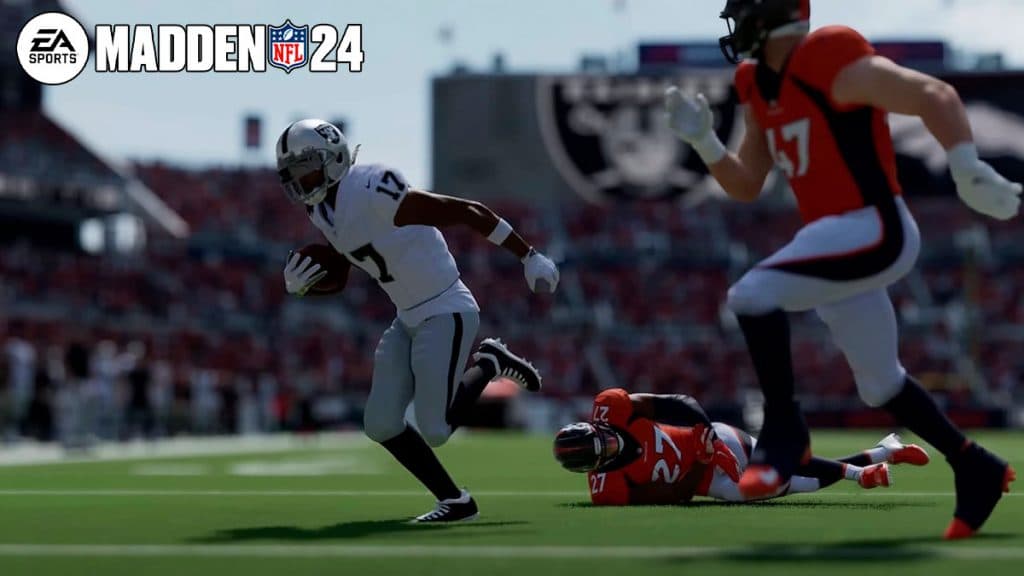 Las Vegas Raiders Davante Adams en Madden 24