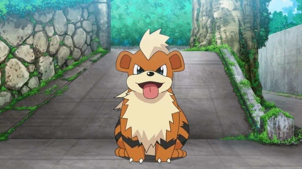 Pokémon Go Spotlight Hour Especies Growlithe en el anime