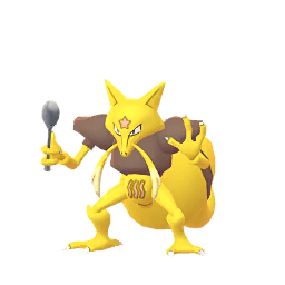 Sprite de Kadabra en Pokémon Go