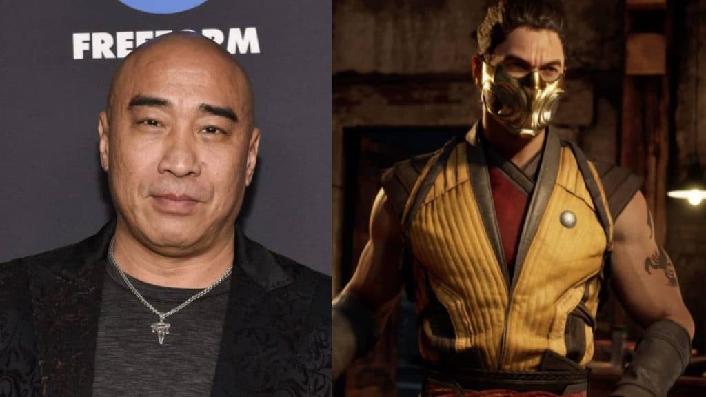 Todos los actores de voz de Mortal Kombat 1: Ron Yuan como Scorpion