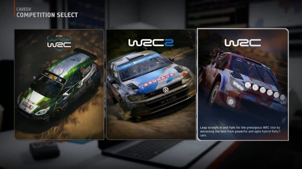 EA Sports WRC Modo Carrera dificultad diferente