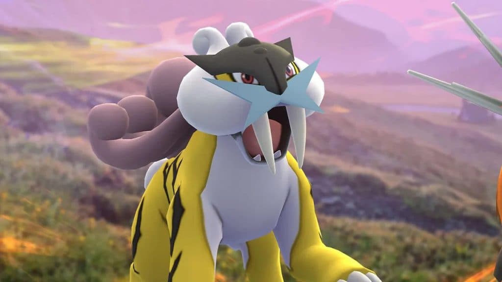 Raikou en Pokémon Go