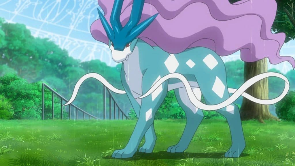 Suicune en el anime