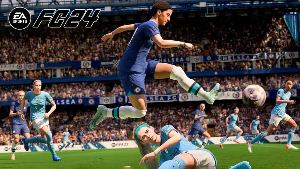 Sam Kerr del Chelsea en EA Sports FC 24