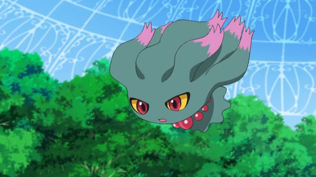 Misdreavus en el anime Pokémon