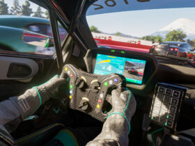 cockpit view of Forza Motorsport