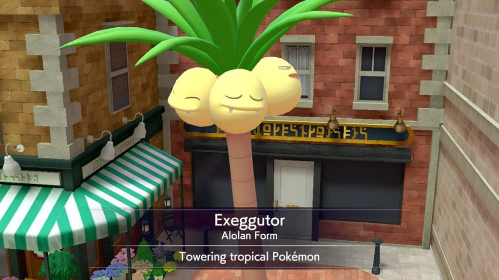 Exeggutor de Alola en el regreso del detective Pikachu