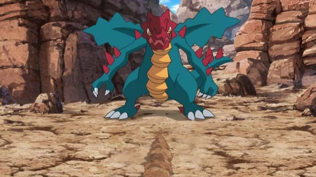 druddigon pokemon go imagen del anime