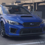 A Subaru in Forza Motorsport