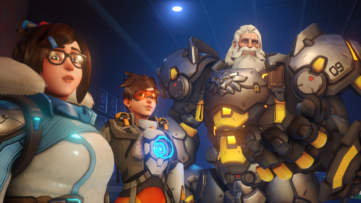 Overwatch 2 Mei, Tracer and Reinhardt