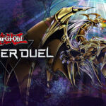 Yu-Gi-Oh Master Duel key art featuring a dragon.