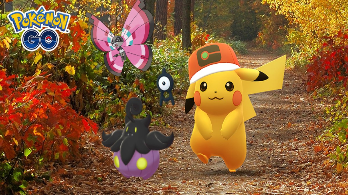 pokemon go special forms of pikachu, unown, vivillon, and pumpkaboo