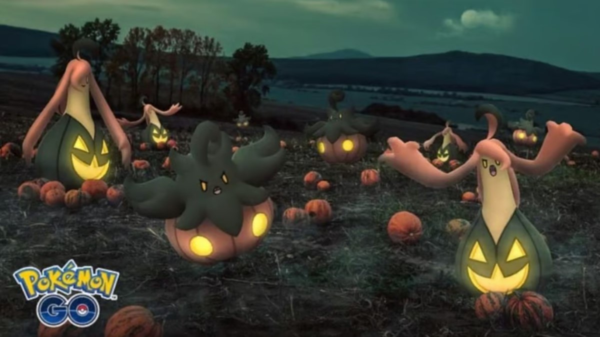 pokemon go pumpkaboo and gourgeist promo image