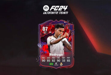 EA FC 24 Rodrygo Trailblazers SBC card