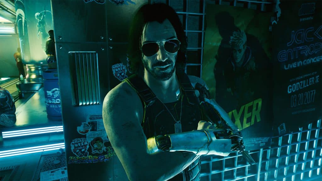 Johnny Silverhand en Cyberpunk 2077.