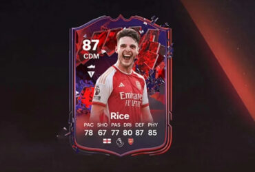 Trailblazers Declan Rice in EA FC 24