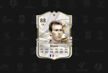 Icon Laurent Blanc card in EA FC 24