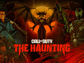 The Haunting event cover featuring Ash Williams, Diablo Lilith and Spawn