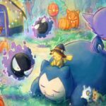 pokemmon sleep halloween event 2023 promo image