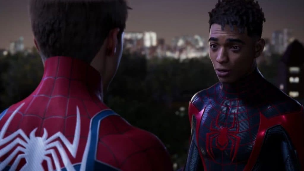 Miles Morales en Marvel's Spider-Man 2.