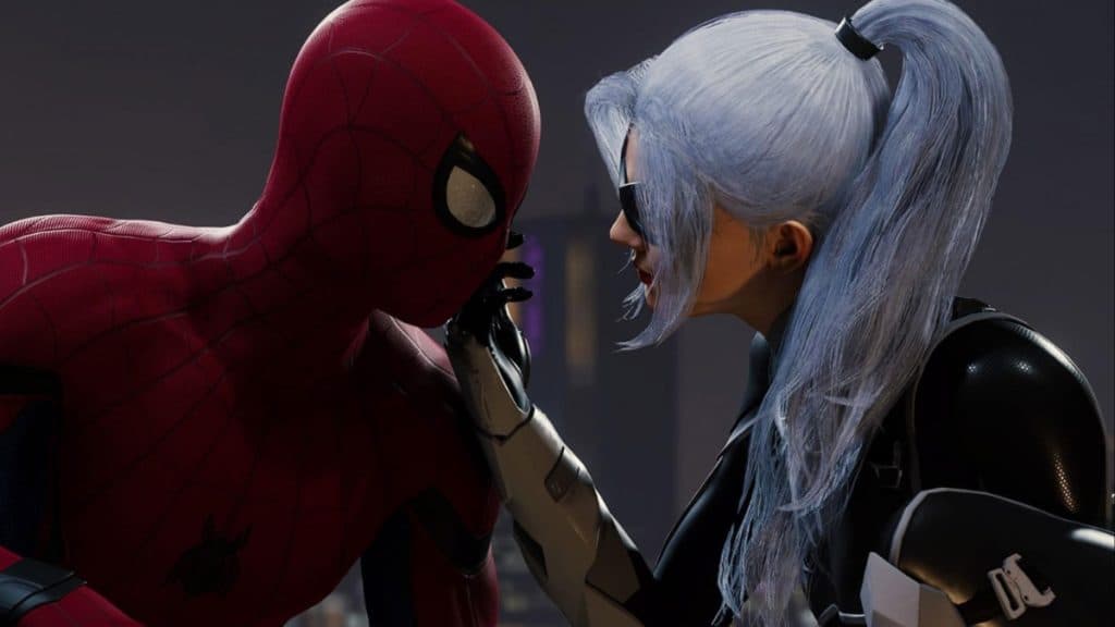 Peter y Black Cat en Marvel's Spider-Man.