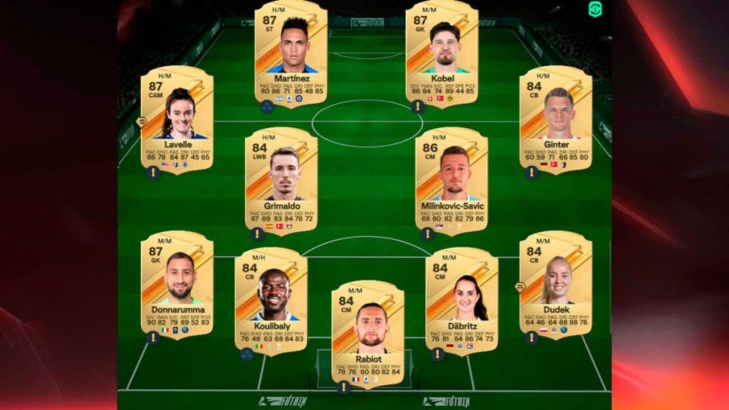 Solución sbc con clasificación EA FC 24 Julian Alvarez 86