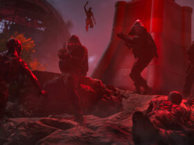 Players battling zombies Warzone