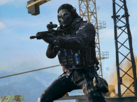 MW3 Ghost Operator in Warzone Urzikstan map