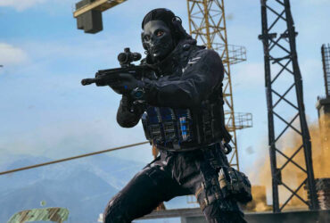 MW3 Ghost Operator in Warzone Urzikstan map