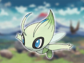 celebi with hisui on the back