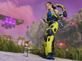 conduit next to flower on storm point in apex legends season 19