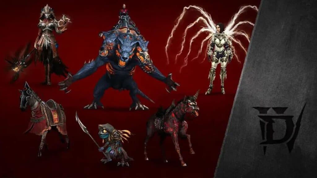 Artículos disponibles en Diablo 4 Digital Deluxe Edition