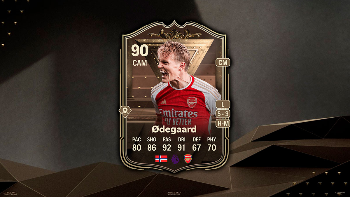 EA FC 24 Centurions Martin Odegaard card