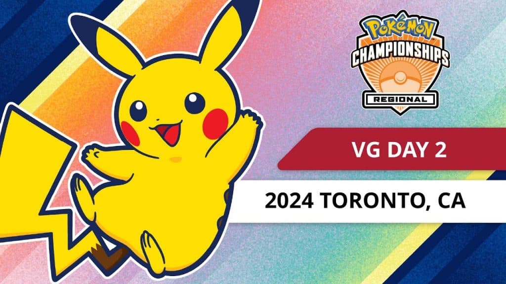 Pikachu en el volante del día 2 del VGC para el campeonato regional